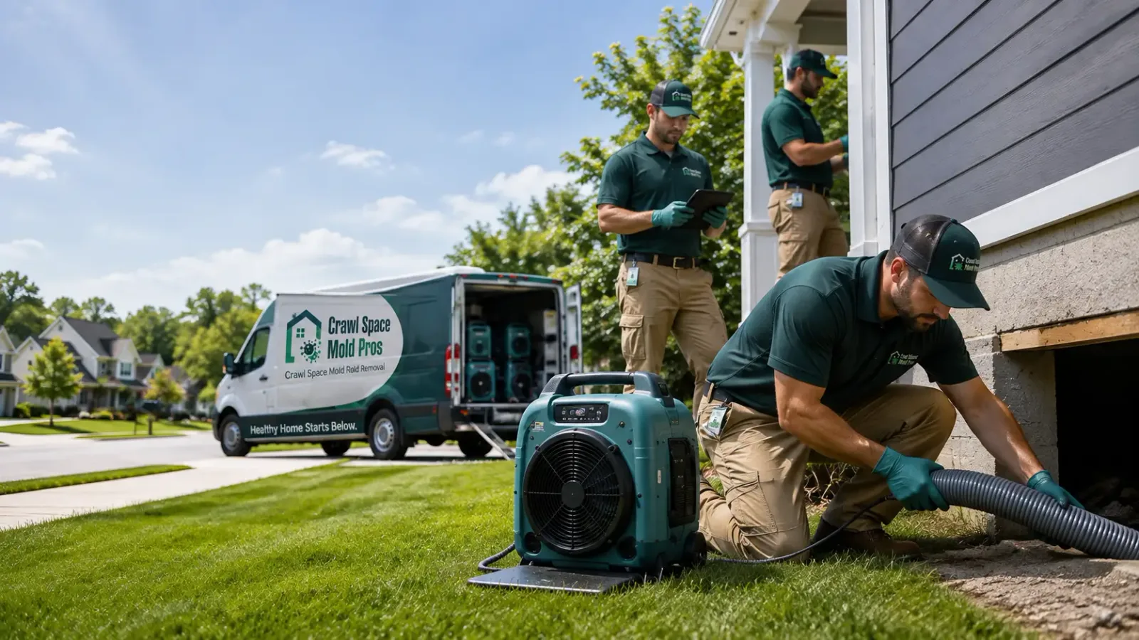Crawl Space Mold Removal in Mcconnelsville, OH